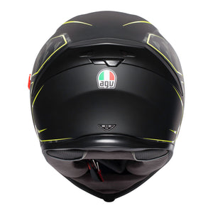 AGV K5 S Tornado Matt Black/Yellow Fluro ML*