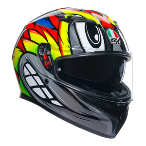 AGV K3 Birdy 2.0 Grey/Yellow/Red XL