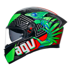 AGV K3 Kamaleon Black/Red/Green XS