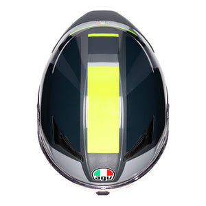 AGV K3 Shade Grey/Fluro Yellow M