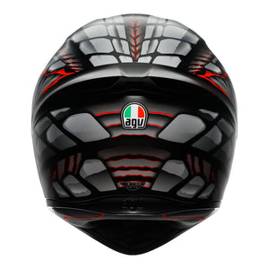 AGV K1 S Lyzard Black/Grey/Red S