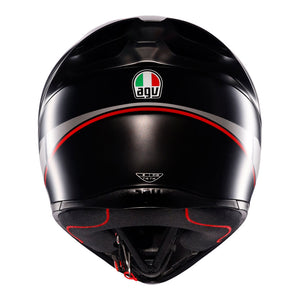 AGV K1 S Lap Matt Black/Grey/Red M
