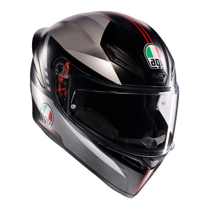 AGV K1 S Lap Matt Black/Grey/Red XL