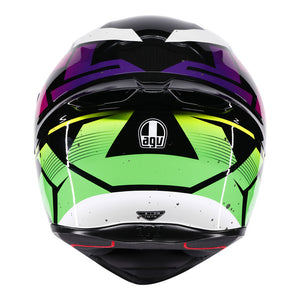 AGV K1 S Punkpulse Black/Purple/Lime M