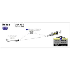 ARROW HON Silencer X-Kone Nichrom Dark with a CF End Cap