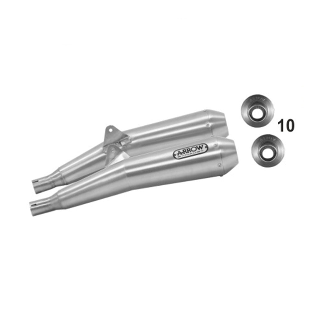 ARROW TRI Silencer Pro-Race Nichrom with ST End Cap