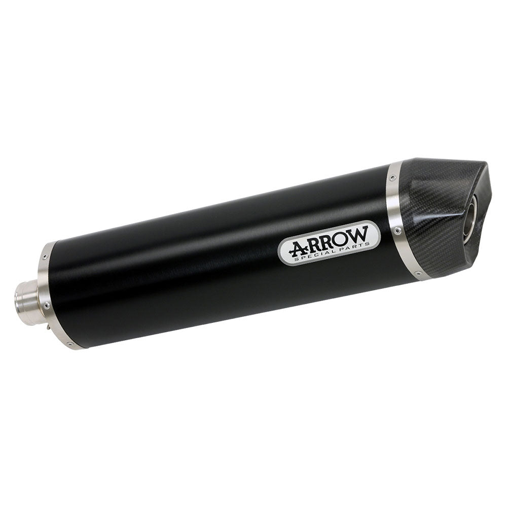 ARROW YAM Silencer Maxi Race-Tech Alu Dark with CF End Cap