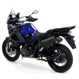 ARROW YAM Silencer Maxi Race-Tech Alu Dark with CF End Cap