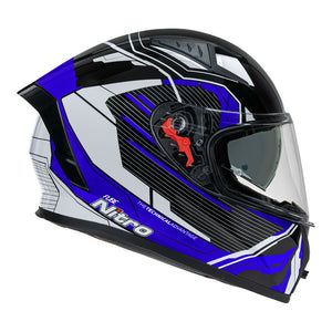 NITRO N501 Fuse Gloss Blue/White/Black L