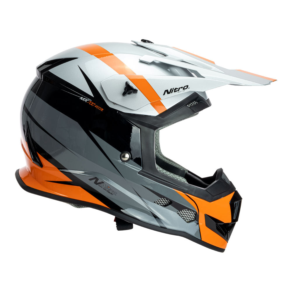 NITRO MX700 Recoil Grey/Black/Orange XL*