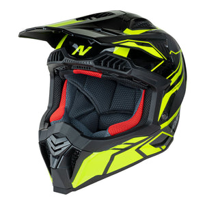 NITRO MX710 Shard II Fluro Yellow/Black 2XL