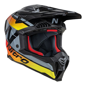 NITRO MX710 Onyx-Q2 Yellow/Red 2XL