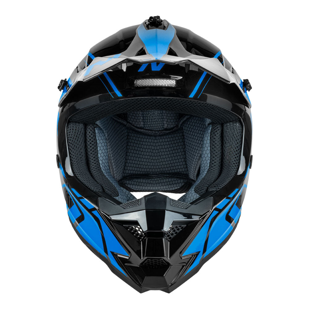 NITRO MX710 Youth Shard II Blue/Black YM