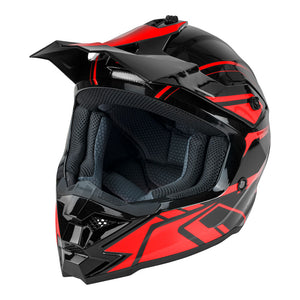 NITRO MX710 Youth Shard II Red/Black YL