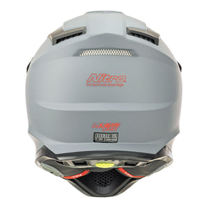 NITRO MX760 Satin Gunmetal/Red Logo S*