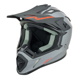 NITRO MX760 Satin Gunmetal/Red Logo S*