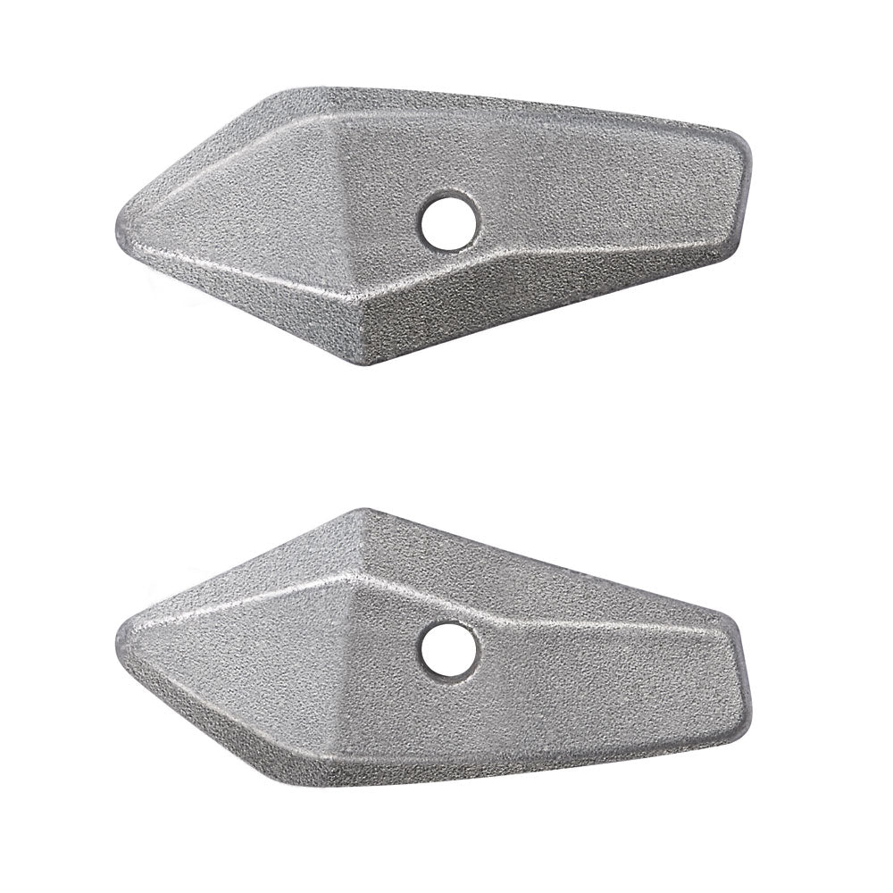 TCX SP: Magnesium Lateral Heel Sliders Ti Colour Pair