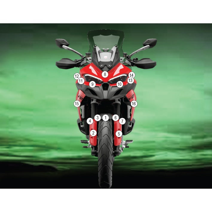 Eazi-Grip Paint Protection Film for Ducati Multistrada V2, matte