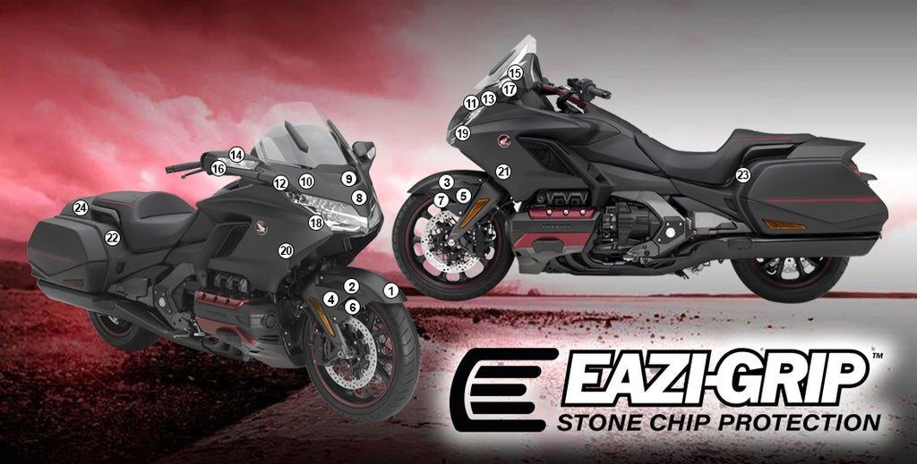 Eazi-Grip Paint Protection Film for Honda Goldwing, gloss
