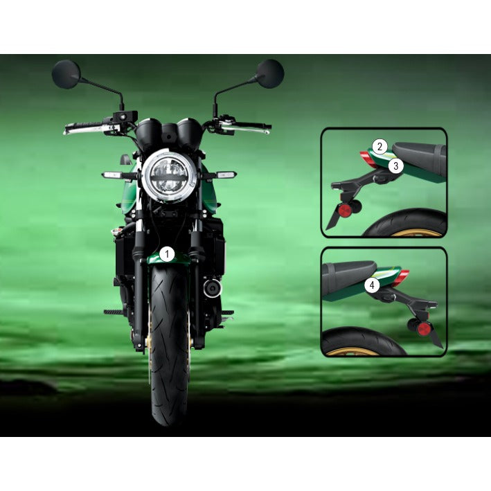 Eazi-Grip Paint Protection Film for Kawasaki Z650RS, gloss