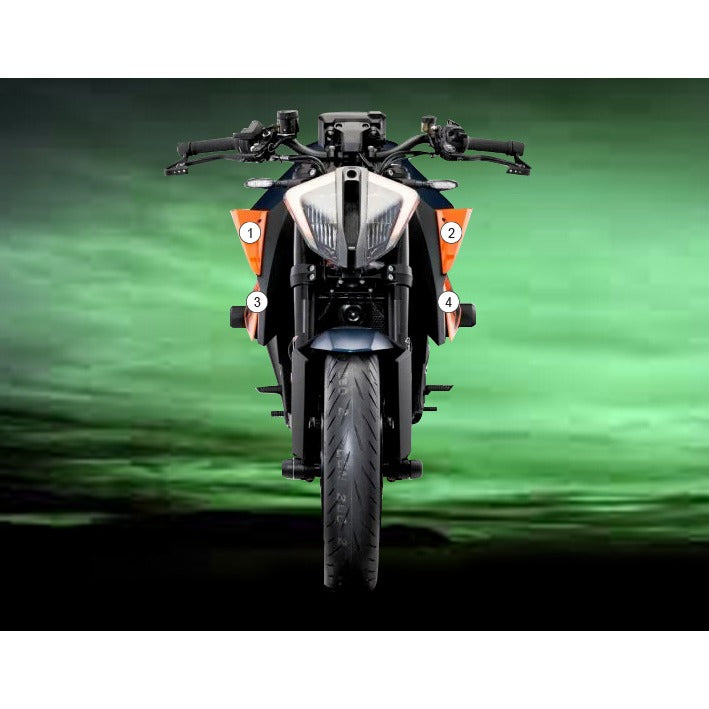 Eazi-Grip Paint Protection Film for KTM 1290 Super Duke R, gloss
