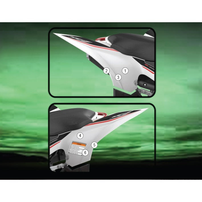 Eazi-Grip Paint Protection Film for Yamaha YFZ450R, gloss