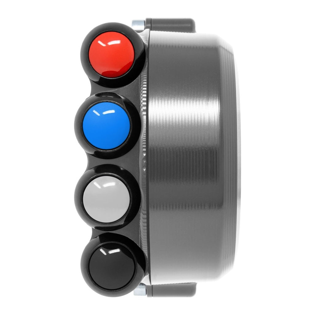 Jetprime Throttle Cover with Handlebar Switch for BMW S 1000 RR, titanium