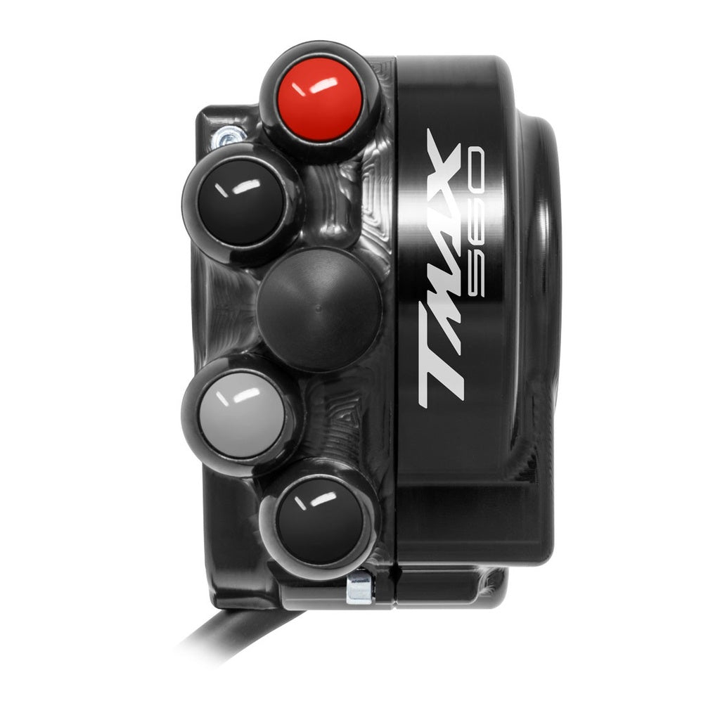 Jetprime Throttle Cover with Handlebar Switch for Yamaha T-MAX 560