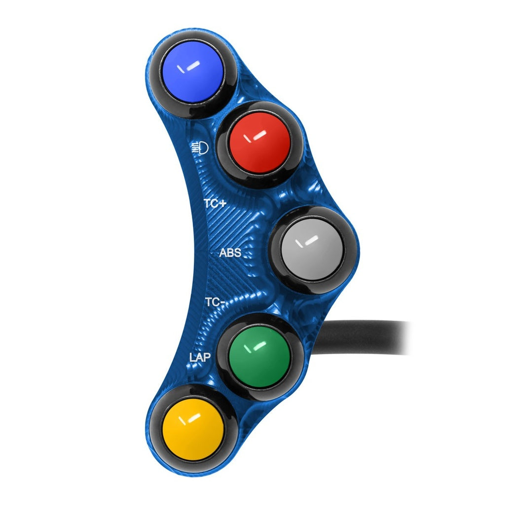Jetprime LHS Race Handlebar Switch for BMW S 1000 RR, blue