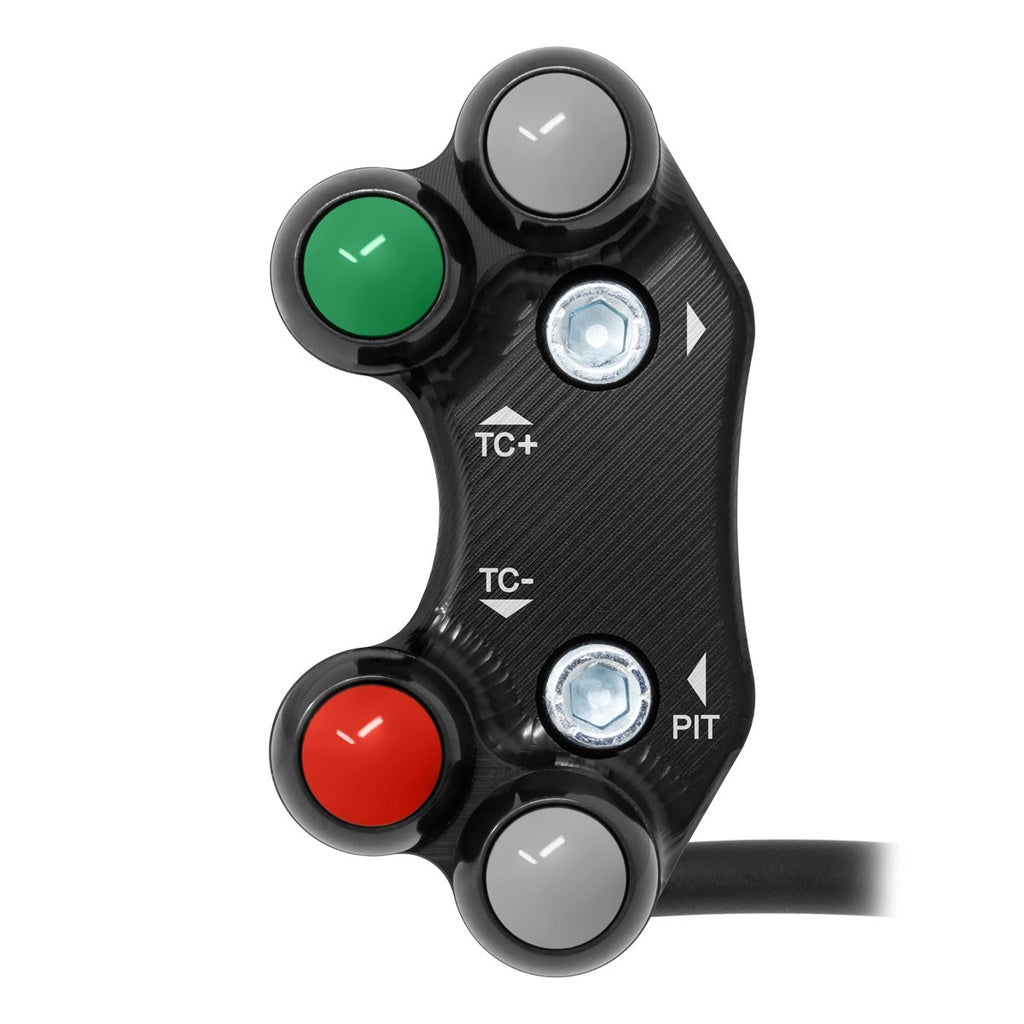 Jetprime LHS Race Handlebar Switch for Aprilia RS 660, black