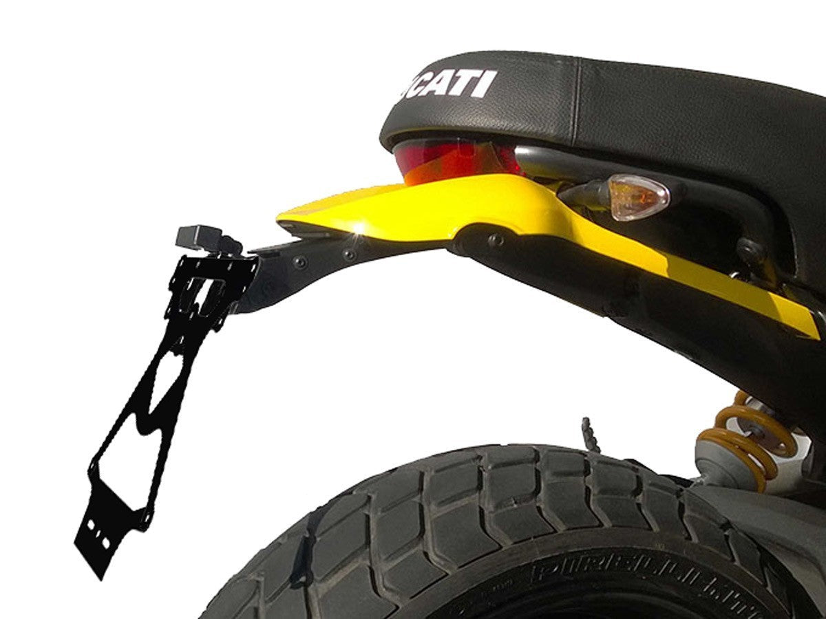 PRT09 - SCRAMBLER ADJUSTABLE LICENSE PLATE HOLDER