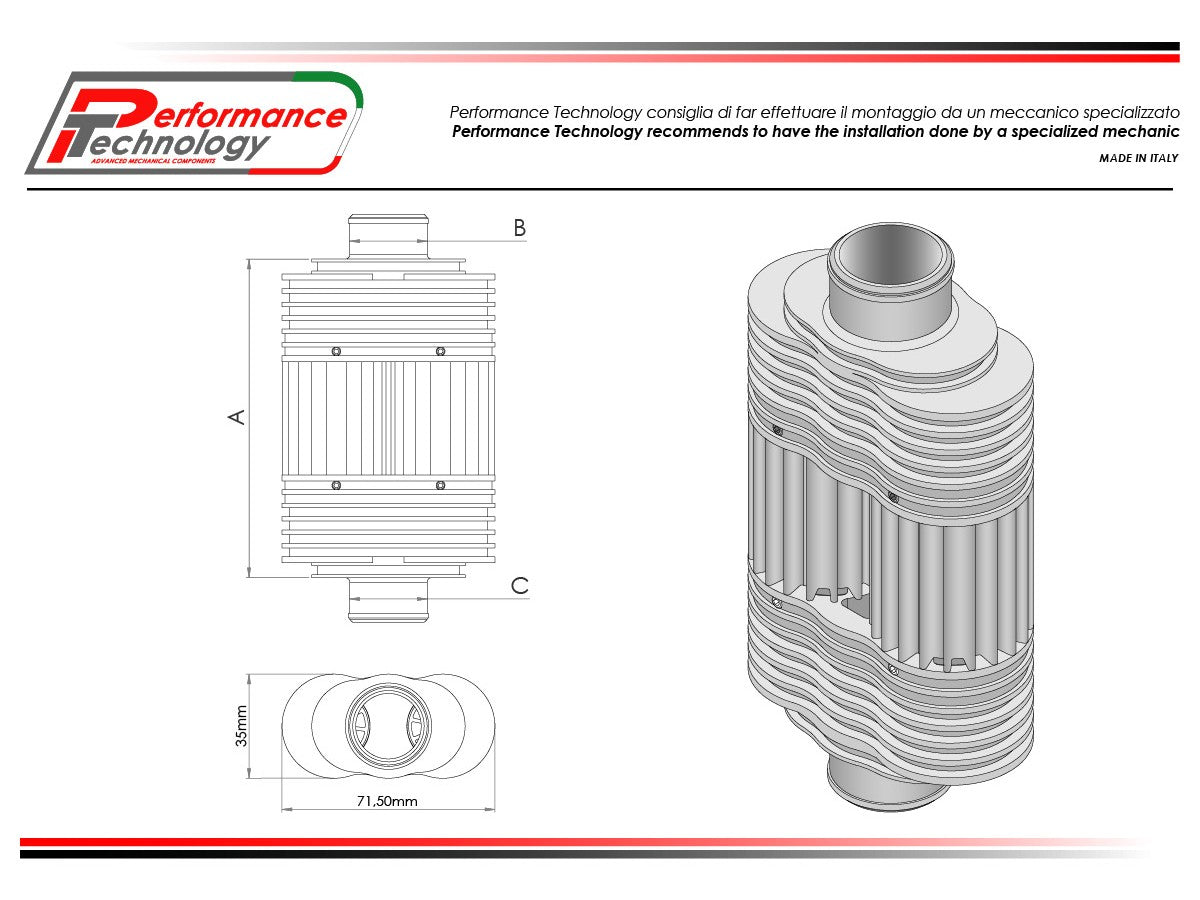 RDC - UNIVERSAL LINE COOLER (DOUBLE)
