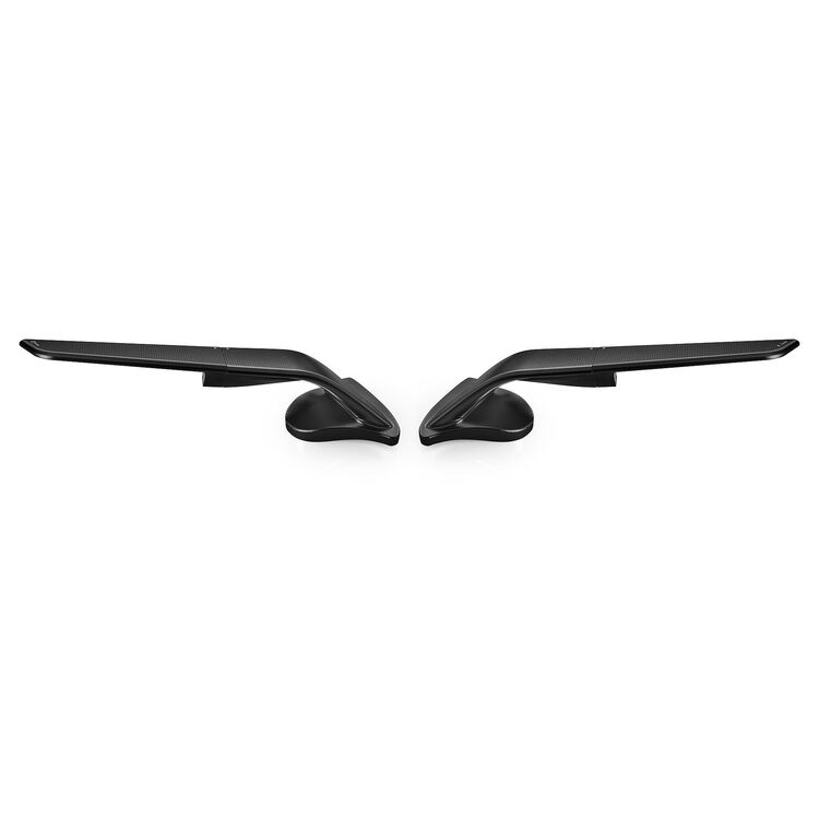 Rizoma Stealth Left & Right Mirrors Pair For Yamaha R1 2020-2021 - Black