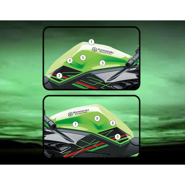 Eazi-Grip Tank Protection Film for Kawasaki ZX-4R RR, matte