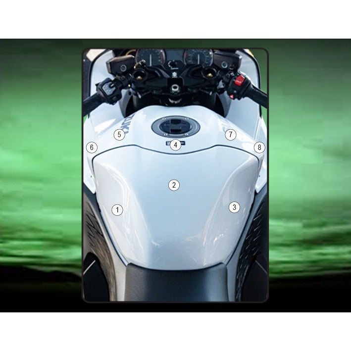 Eazi-Grip Tank Protection Film for Suzuki Hayabusa Gen III, matte