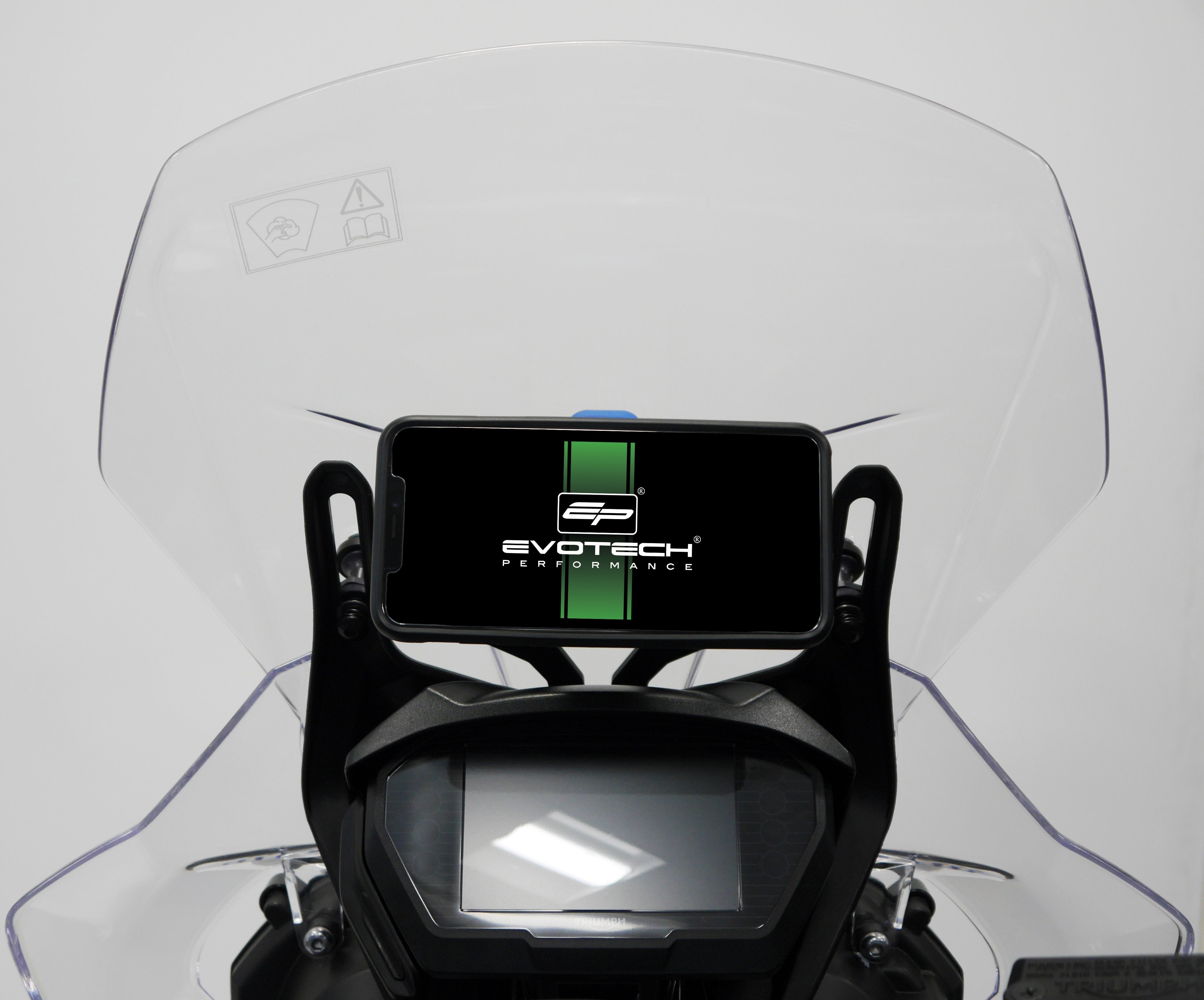 Evotech Quad Lock Sat Nav Mount - Triumph Tiger 800 XCx (2018-2020)