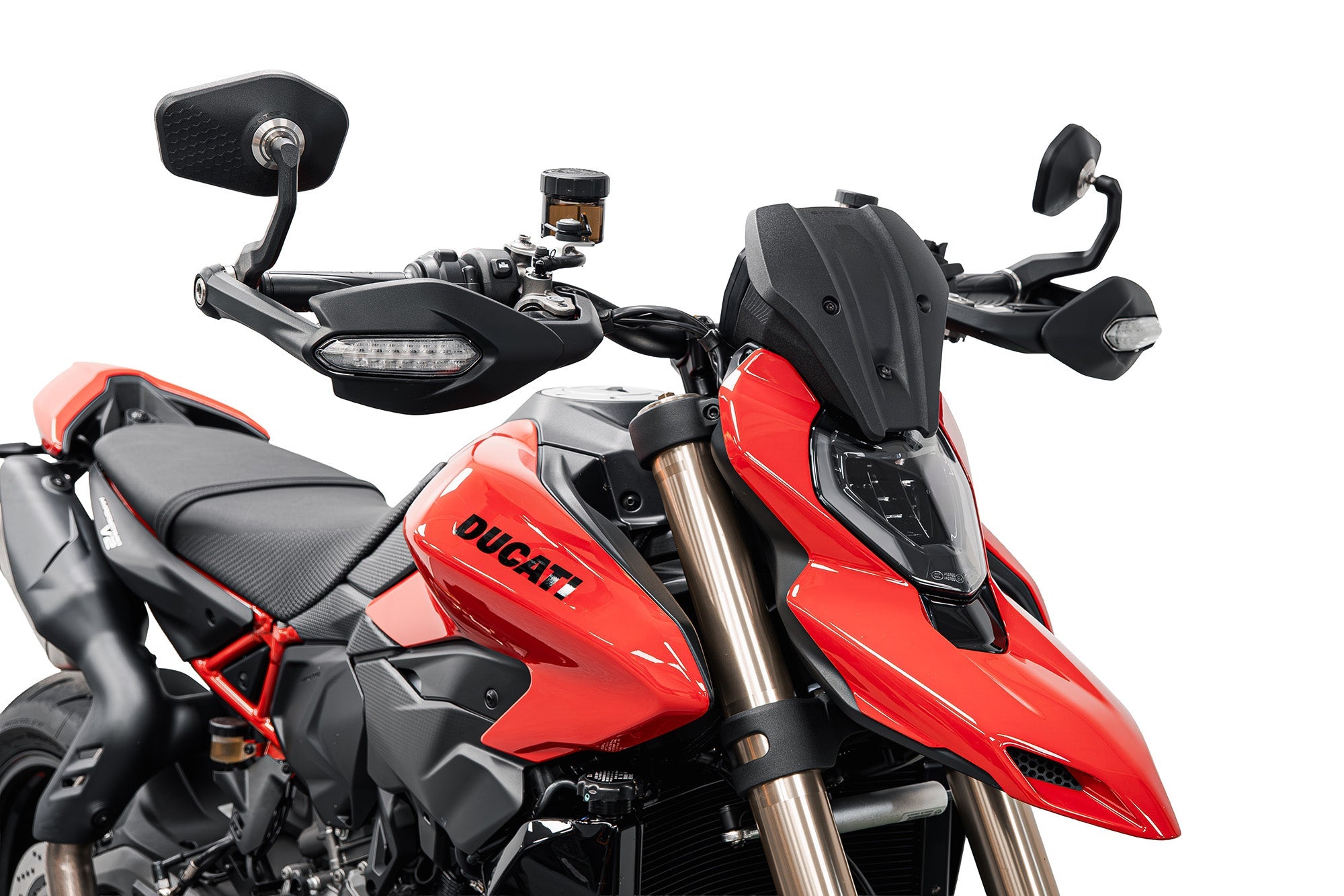 Ducati Hypermotard V2 (2026+) Handguard Bar End Mirrors (Sport)
