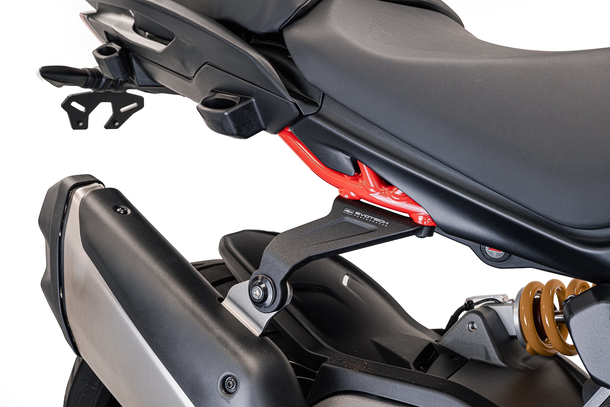 Evotech Exhaust Hanger & Pillion Footpeg Removal Kit - Ducati Multistrada V2 (2025+)