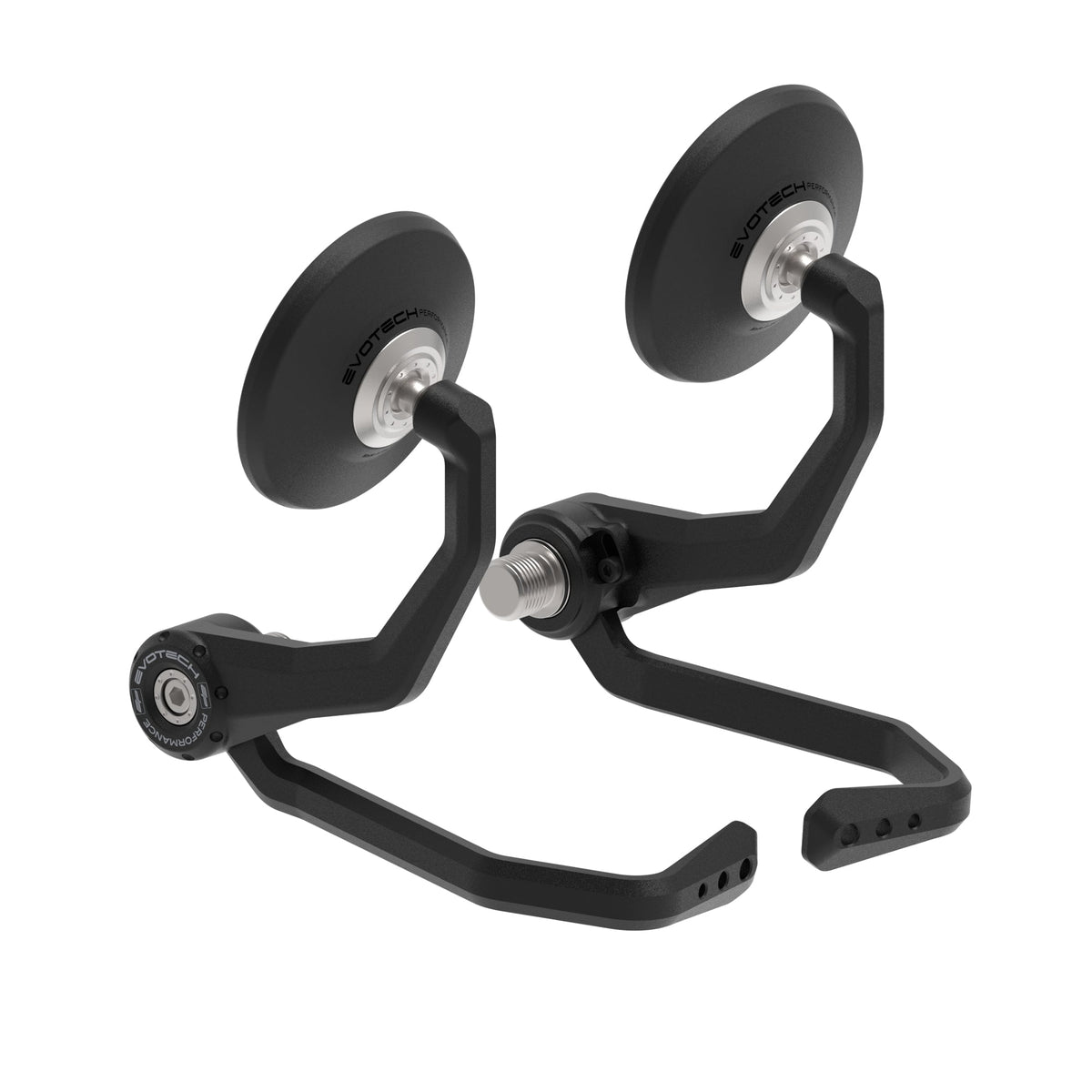 Evotech Bar End Mirrors / Brake and Clutch Protector Kit (Retro) - QJ Motor SRK 800 (2025+)