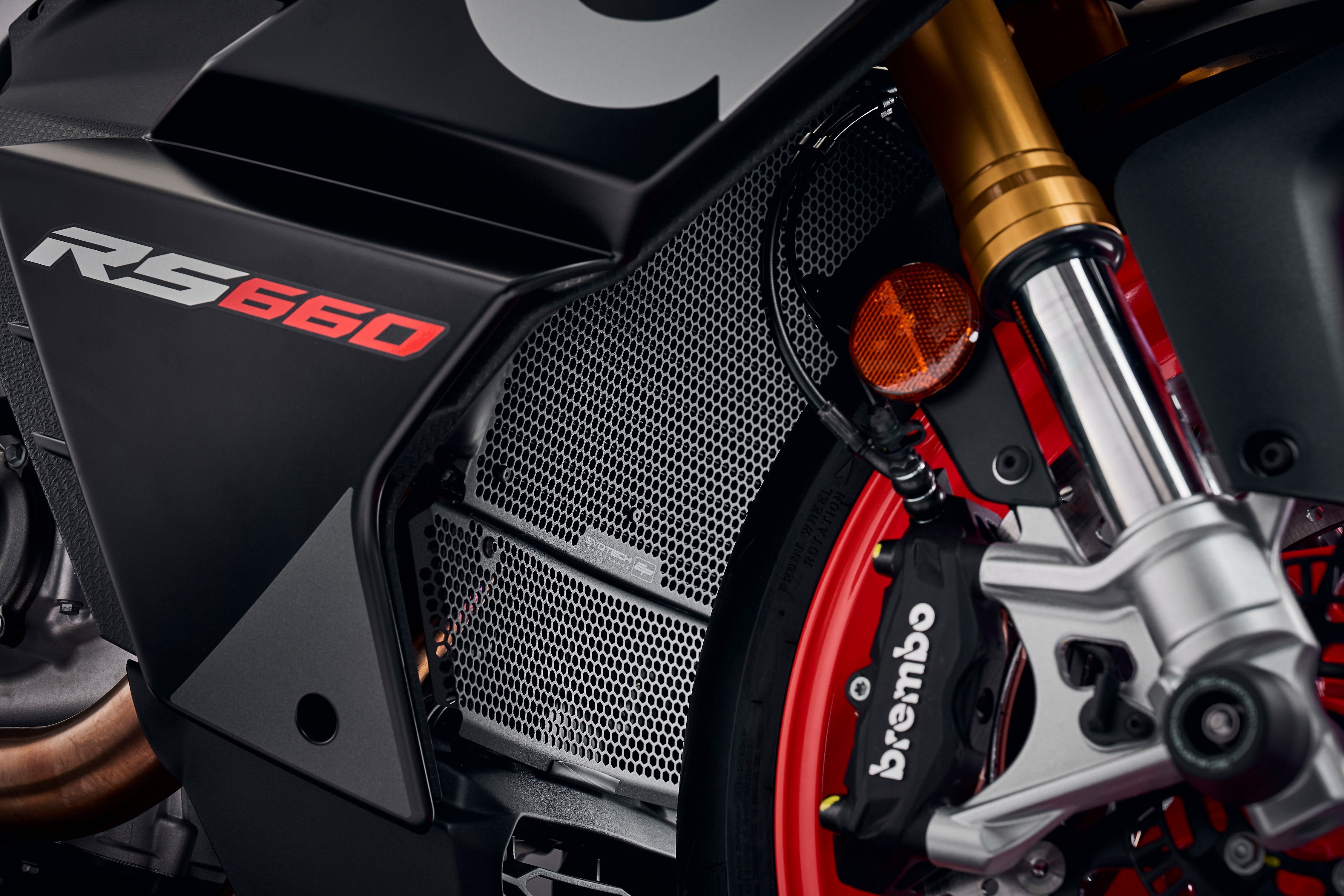 Evotech Radiator & Header Guard Set - Aprilia RS 660 Factory (2025+)