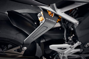 Evotech Exhaust Hanger (Black) - Triumph Speed Triple 1200 RS (2025+)