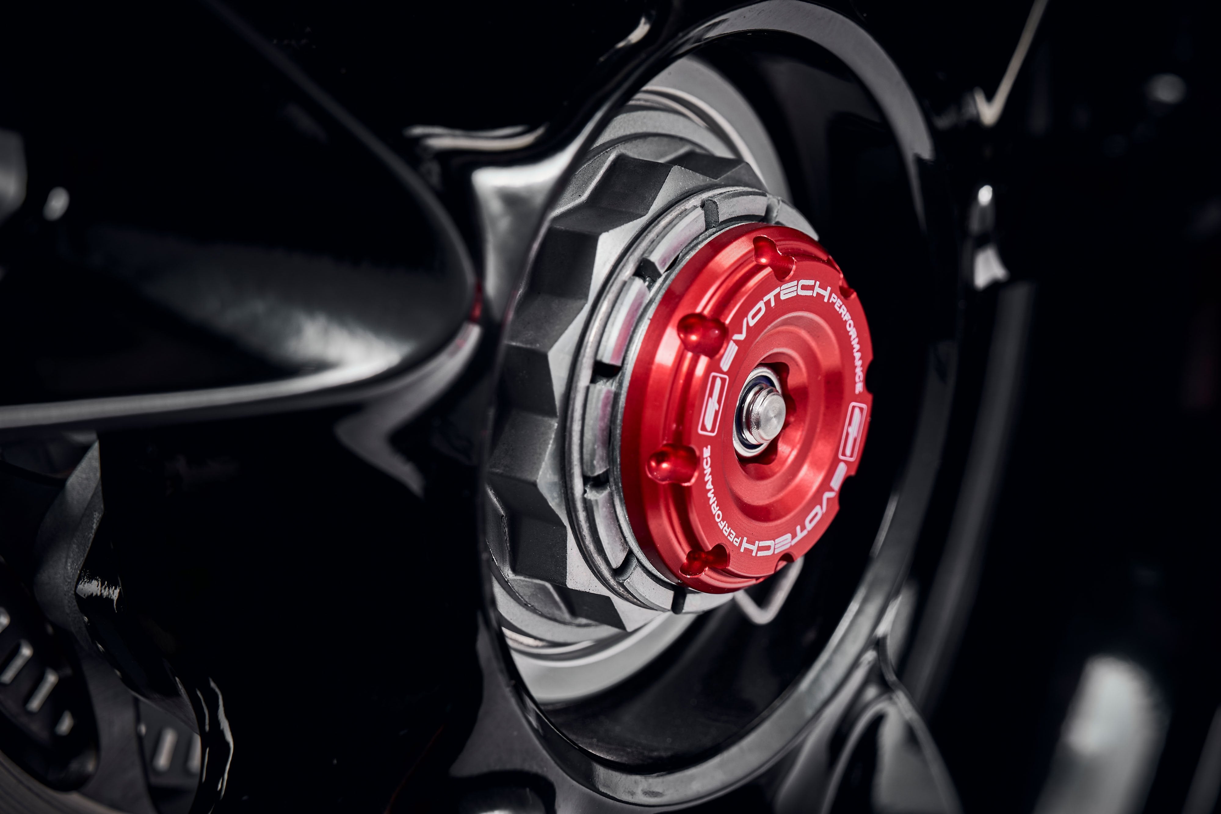 Evotech Rear Spindle Bobbins - Triumph Speed Triple 1200 RS (2025+)