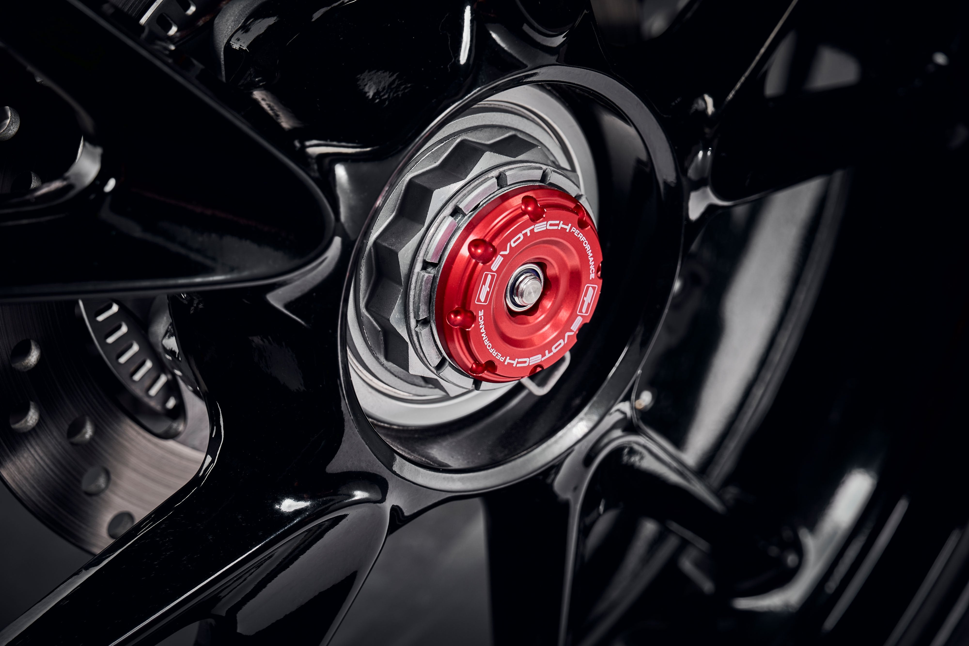 Evotech Rear Spindle Bobbins - Triumph Speed Triple 1200 RS (2025+)