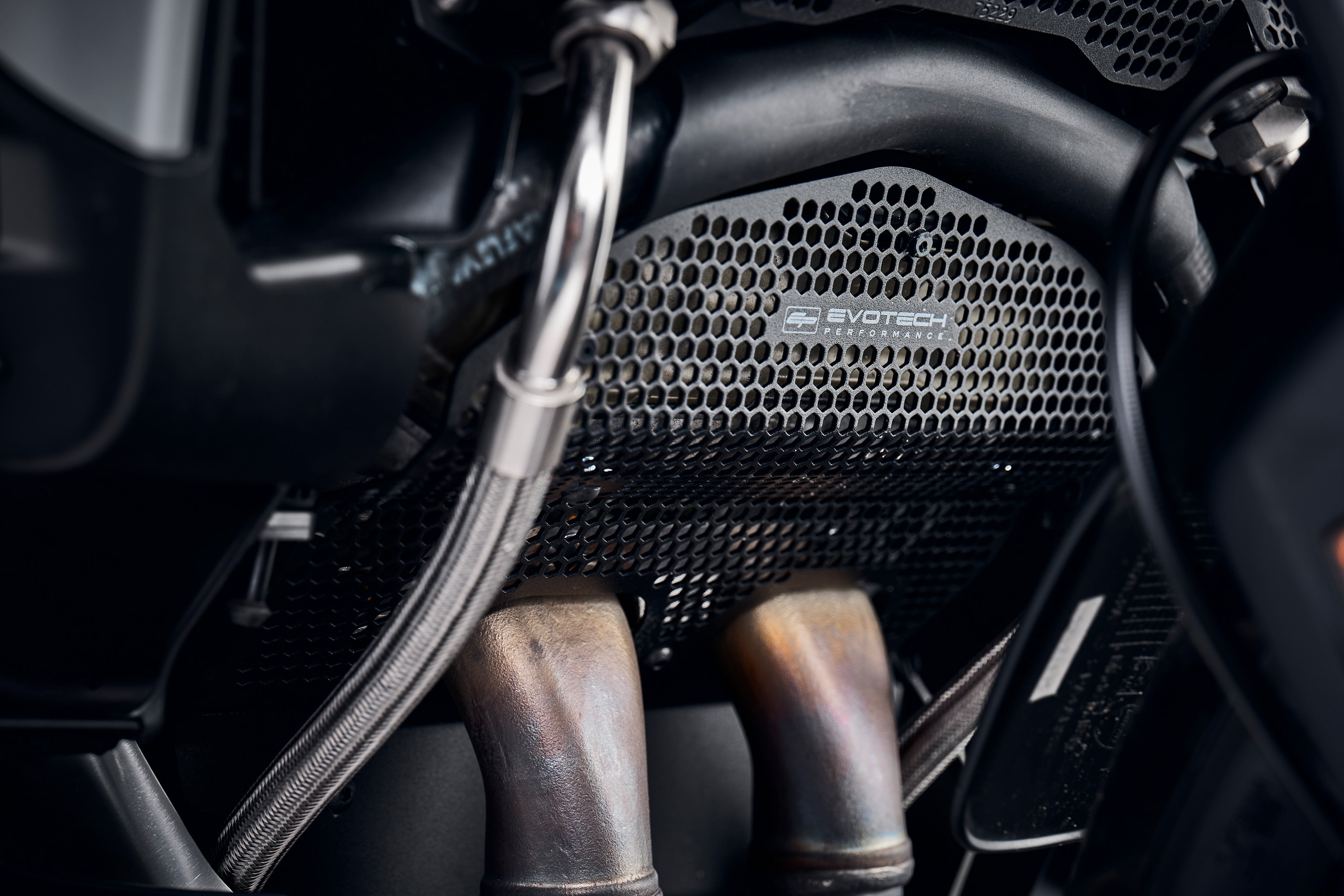 Evotech Radiator Oil Cylinder Head Guard Set - Ducati Multistrada V4 Rally (2025+)