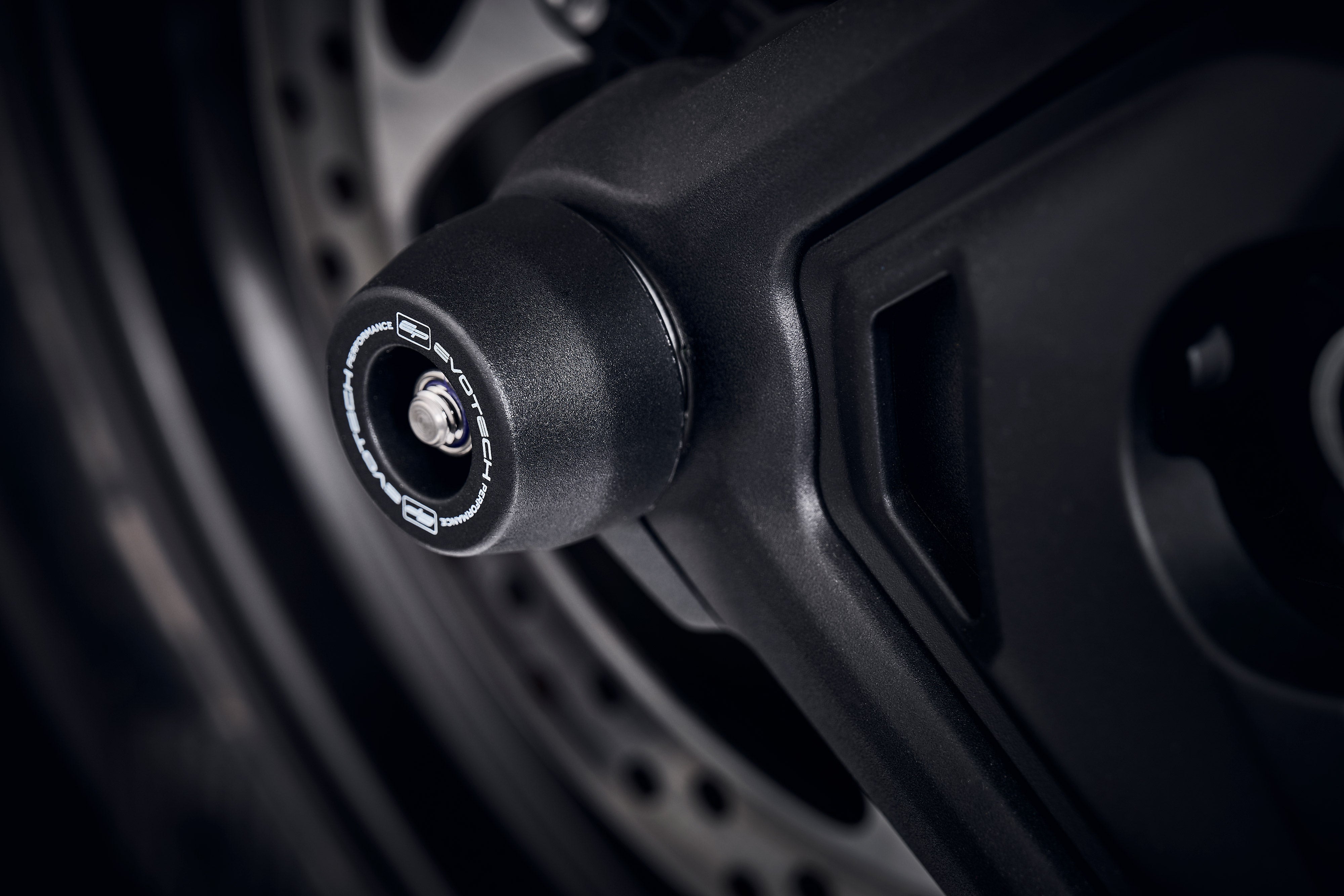 Evotech Rear Spindle Bobbins - Triumph Tiger 1200 Alpine Edition (2026+)