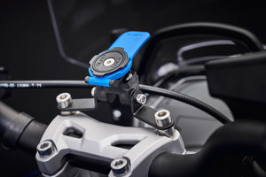 Evotech Quad Lock Compatible Handlebar Clamp Mount - Triumph Trident 800 (2026+)