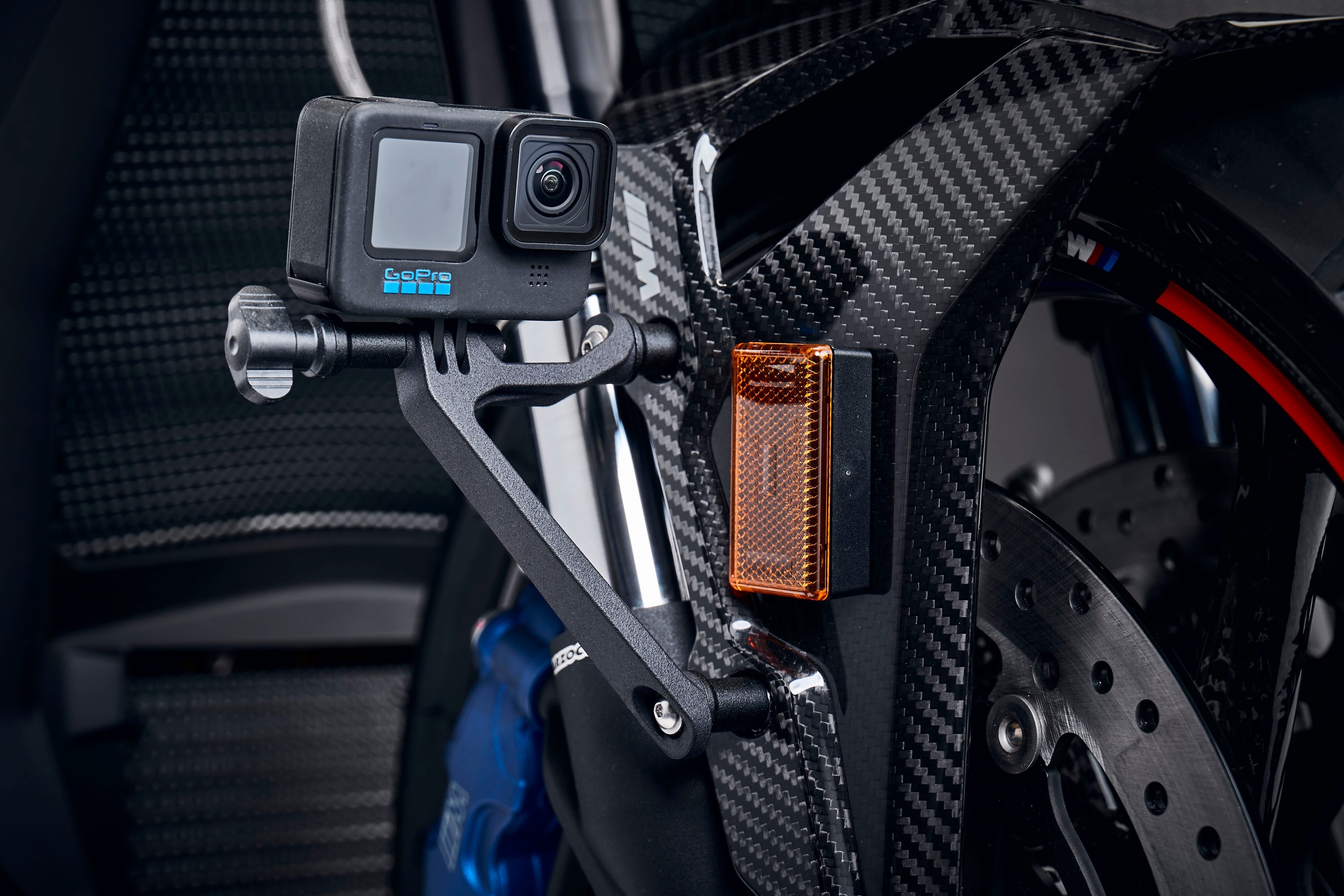 Evotech Action / Safety Camera Front Mudguard Mount - BMW S 1000 XR (2024+)