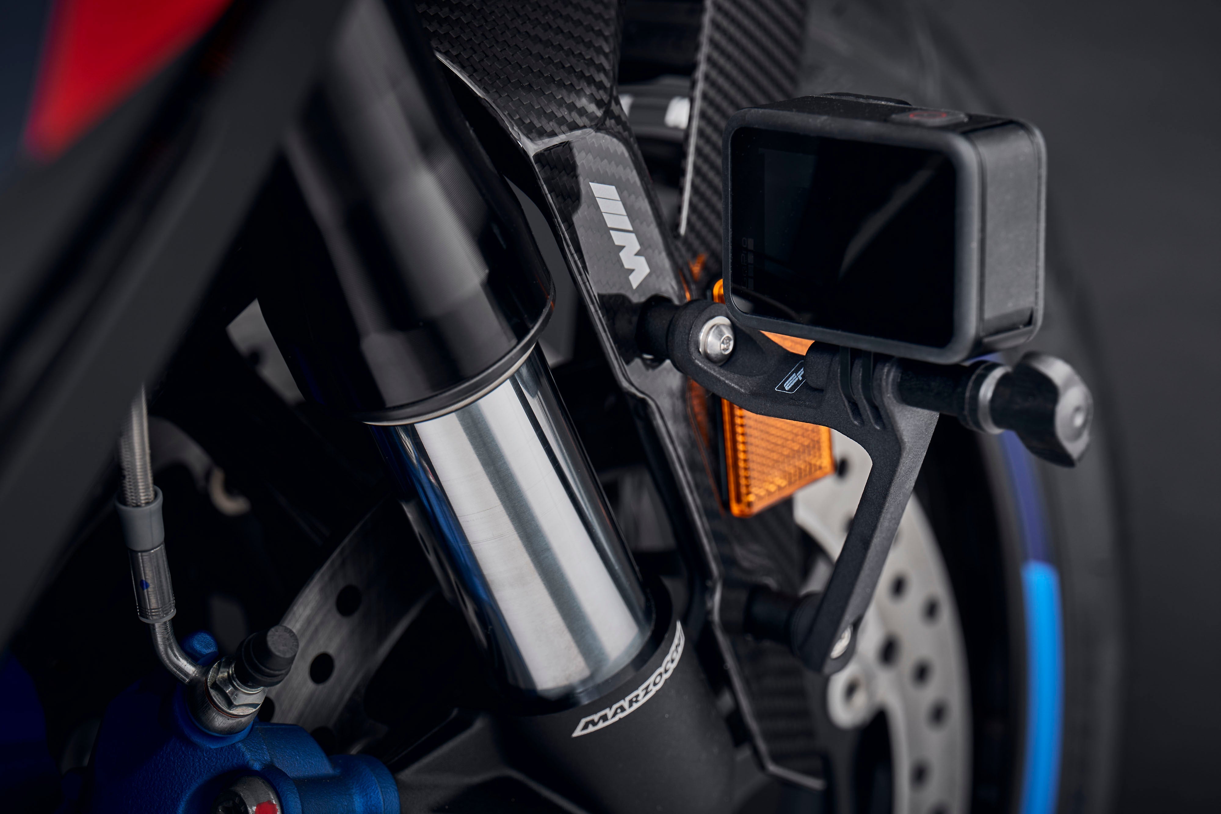 Evotech Action / Safety Camera Front Mudguard Mount - BMW S 1000 R (2021 - 2024)