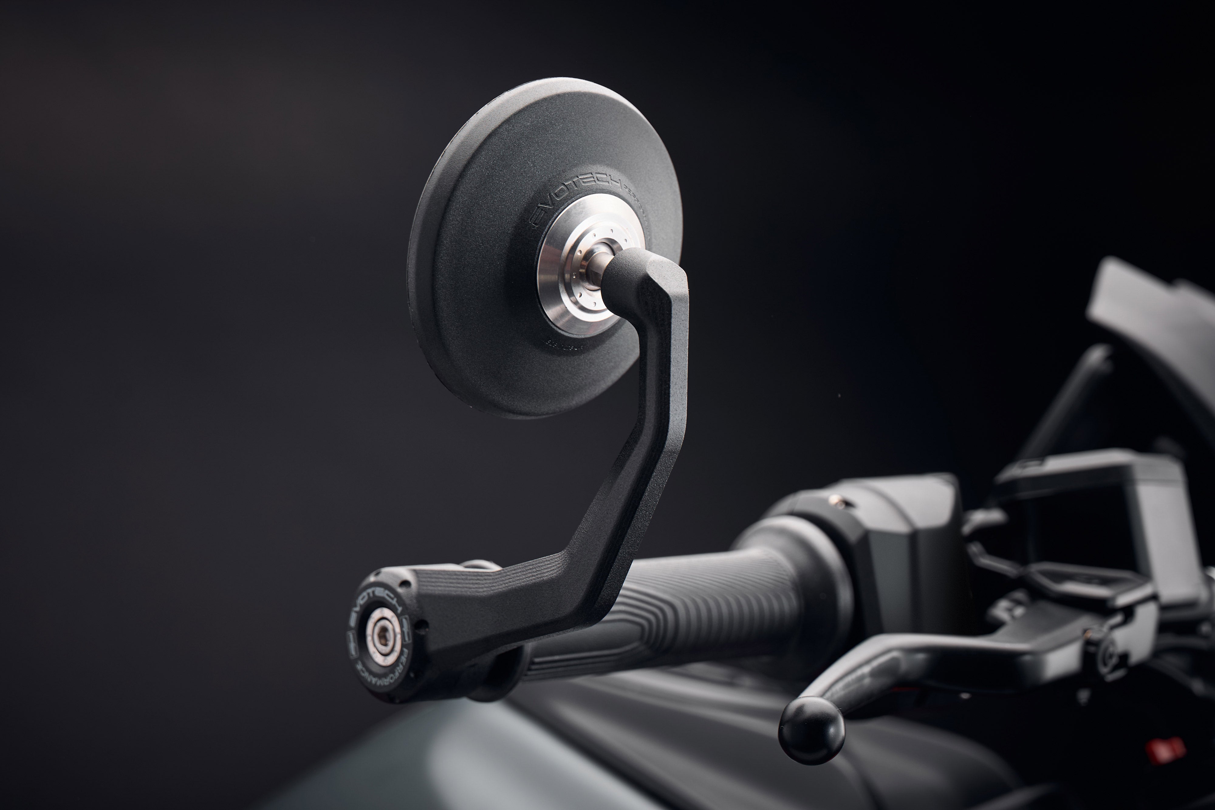 Evotech Bar End Mirrors (Retro) - KTM 125 Duke (2024+)