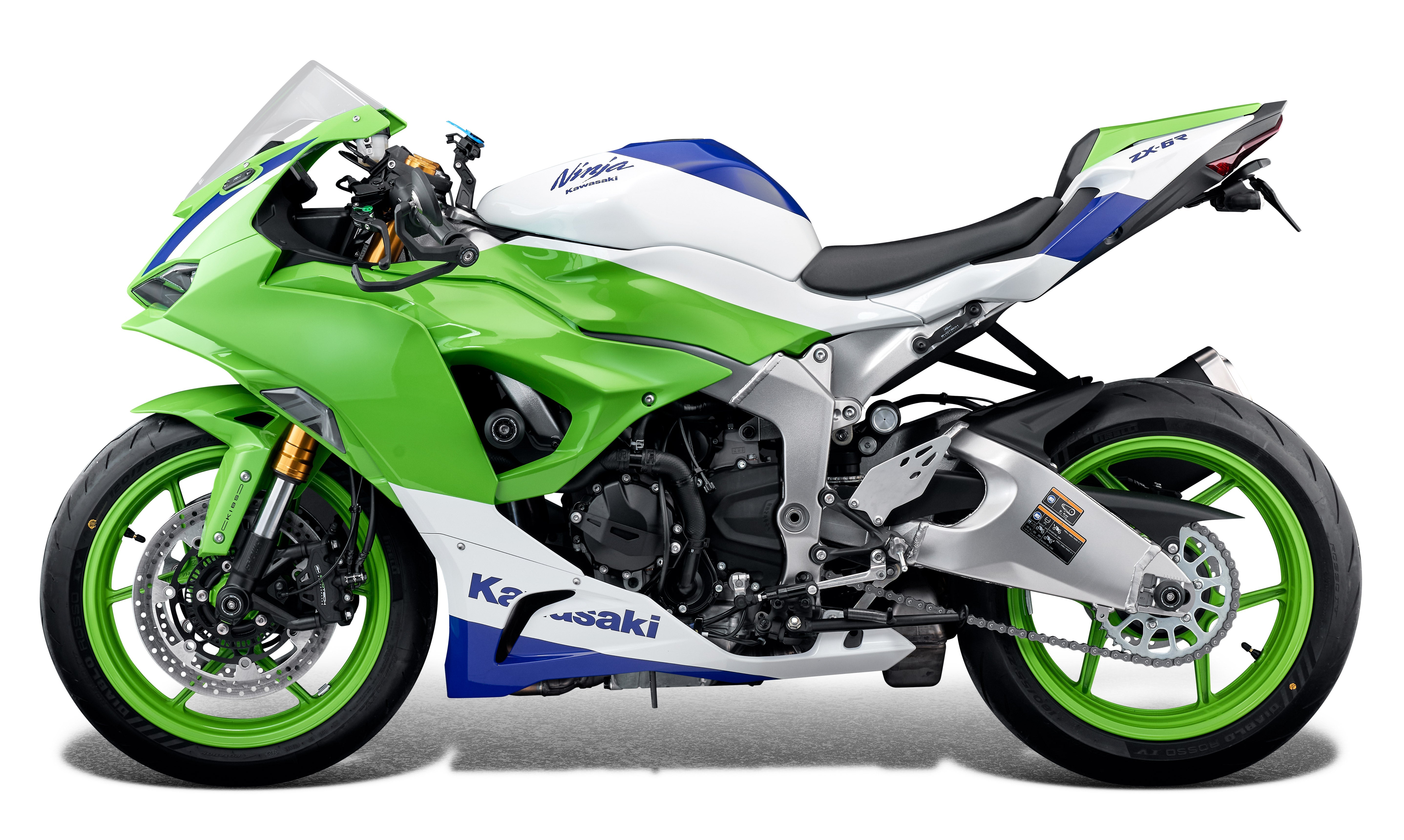 Evotech Exhaust Hanger & Pillion Footpeg Removal Kit - Kawasaki Ninja ZX-6R (2024+)